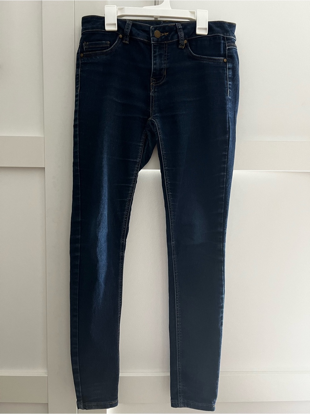 d. jeans Dark Blue Skinny Jeans - Slim Fit